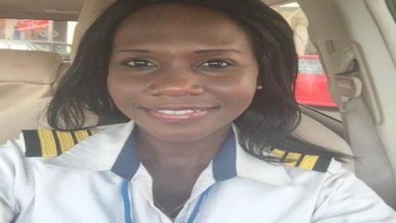 لأول مرة فتاة سودانية تقود طائرة تجارية