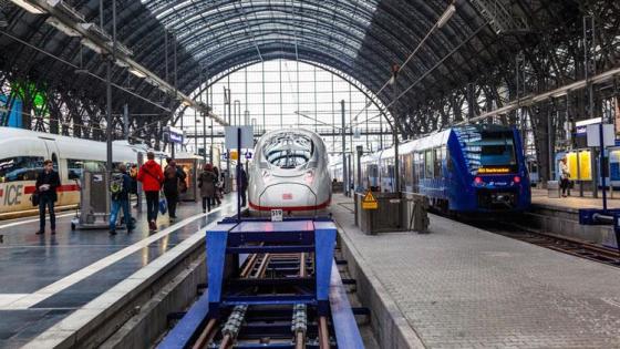 إجلاء 500 من قطار في ألمانيا