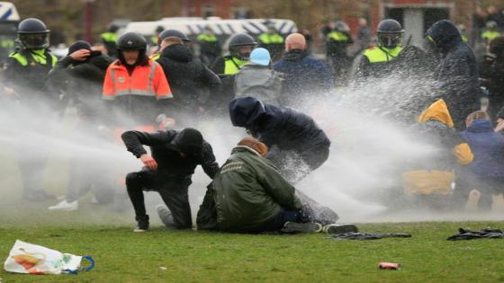 احتجاجات في هولندا