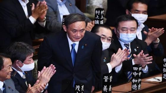 انتخاب يوشيهيدي سوجا كرئيس وزراء جديد لليابان