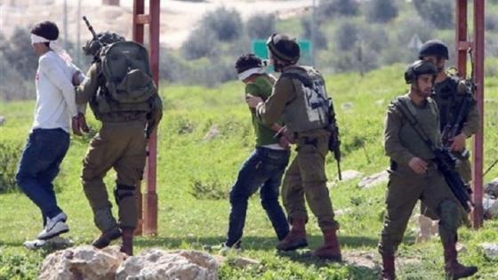الاحتلال يعتقل 4 فلسطينيين
