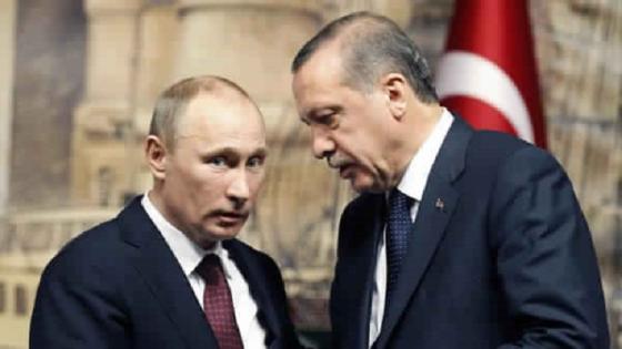 أردوغان يبحث مع بوتين شمال شرقي سوريا