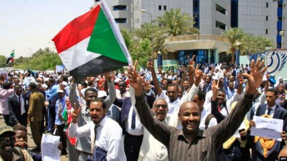 حركة اضراب عام في السودان