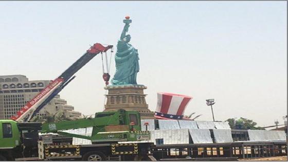 تمثال الحرية فى جدة
