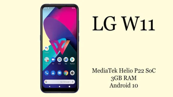 LG W11