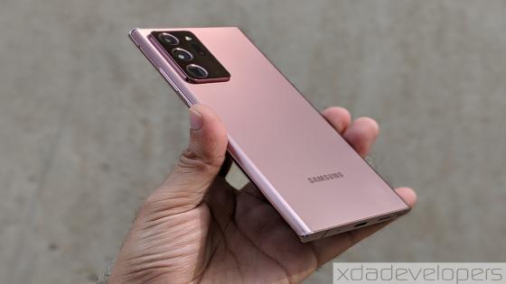 التصحيح الجديد لهاتف Samsung Galaxy Note20 Ultra يعمل على تحسين أداء الكاميرا