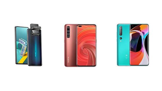 Asus Zenfone 7 vs Realme X50 Pro vs Xiaomi Mi 10: مقارنة المواصفات