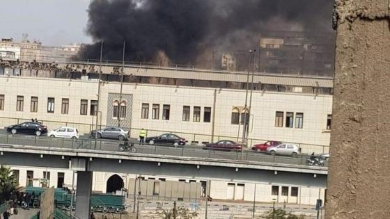 20 قتيل في حريق بمحطة قطارات بالقاهرة