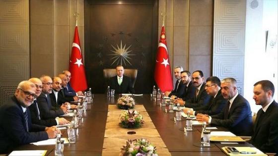 أردوغان يلتقي نواب من الكنيست الإسرائيلي