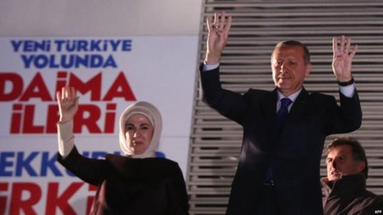 أردوغان يعلن فوز حزبه بانتخابات البلدية