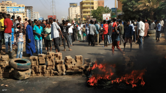 السودان احتجاجات الإنترنت