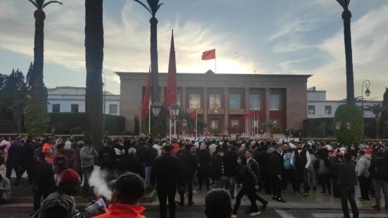 احتجاجات مغربية