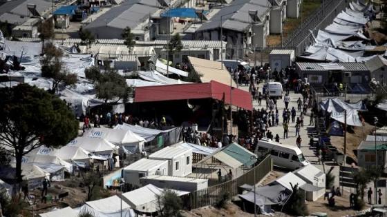 حجر صحي على مخيم لاجئين في اليونان