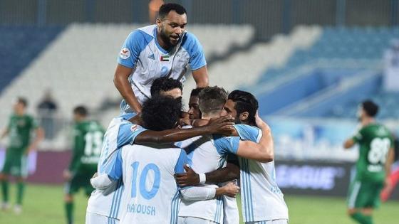 بني ياس يفوز على الجزيرة ويمنعه من وصافة الدوري الإماراتي