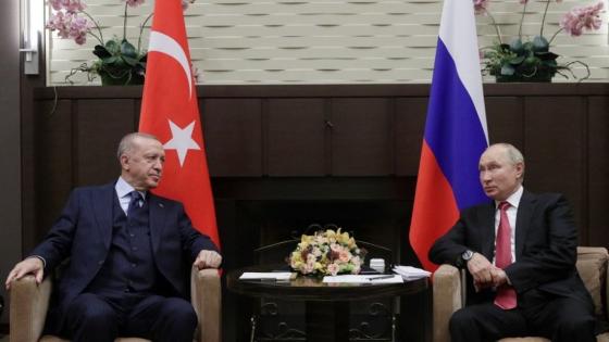 بوتين يقبل دعوة أردوغان لزيارة تركيا