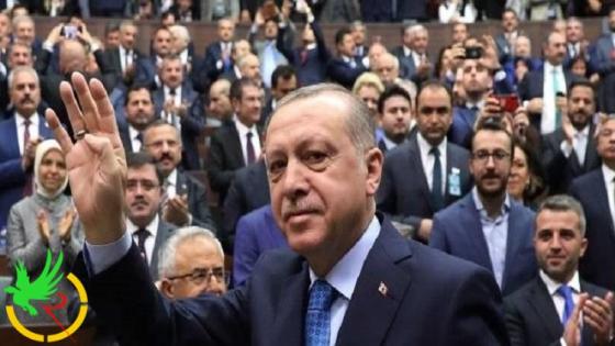 حزب أردوغان يعلن وقوفه إلى جانب الإخوان المسلمين