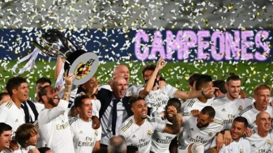ريال مدريد بطل الدوري الإسباني بعد ثلاث سنوات (تقرير)