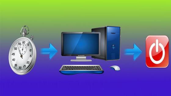 طريقة إغلاق جهاز الكمبيوتر تلقائياً بعد وقت معين بدون برنامج
