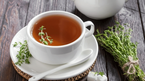 فوائد تناول شاي الزعتر
