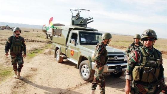 القوات العراقية والبيشمركة يحررون قرية من قبضة داعش