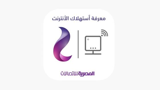 معرفة استهلاك النت الارضي