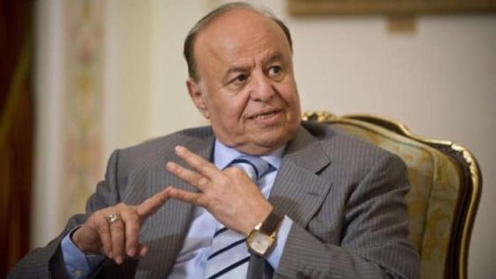 الرئيس اليمني يتهم الحوثيين برفض السلام العادل