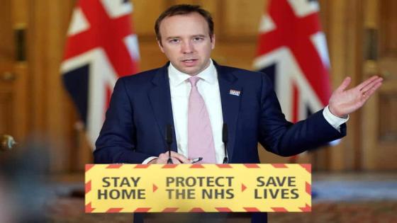 وزير الصحة البريطاني: الوضع في المملكة “خطير جداً جداً”